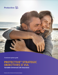 alt image text: The cover of the Protective Strategic Objectives II VUL Investment Options Guide