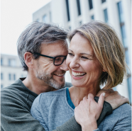 Couple feeling confident the amount of income from their Protective Aspirations variable annuity will their cover essential expenses throughout retirement.