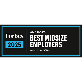 Forbes America's Best Midsized Employers award
