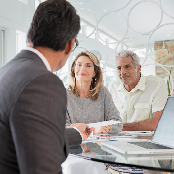 A financial professional holistically serving his clients' retirement goals.