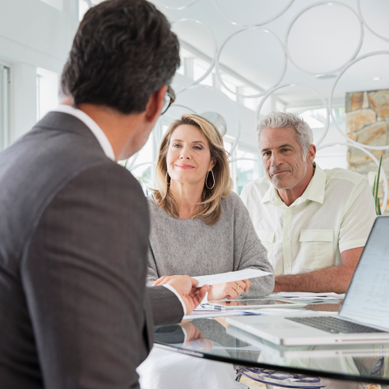 A financial professional holistically serving his clients' retirement goals. 