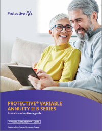Cover of Protective VA NY II B Series Investment Options Guide