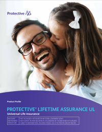 The cover of the Protective Lifetime Assurance UL product profile