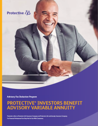 brochure cover for the Protective Advisory Fee Deduction Program.