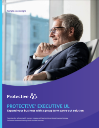 The cover of the Protective Executive UL sample cases brochure