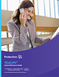 cover of TeleLife Quick Reference Guide for agents