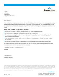  Business Continuation prospecting letter.