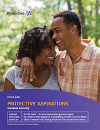 Cover of Protective Aspirations variable annuity product guide