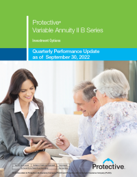 Ratings and performance summary on Protective Variable Annuity II B Series.