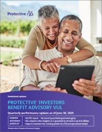 Cover of Protective Investors Benefit Advisory VUL