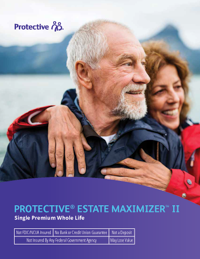 Cover of Protective® Estate Maximizer II single premium whole life consumer brochure