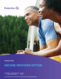 Cover of the Protective® Income Provider Option consumer guide.