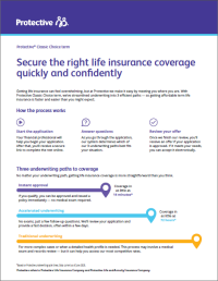 Protective Classic Choice Term Underwriting Flyer