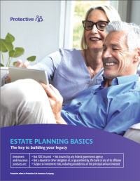 Cover of Estate Planning basics brochure.