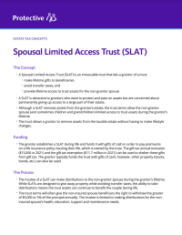 Cover of Spousal Limited Access Trust