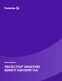 Cover page of the Protective Investors Benefit Advisory VUL prospectus.