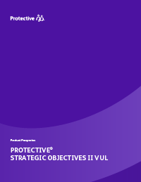 The cover of the Protective Strategic Objectives II VUL Product Prospectus
