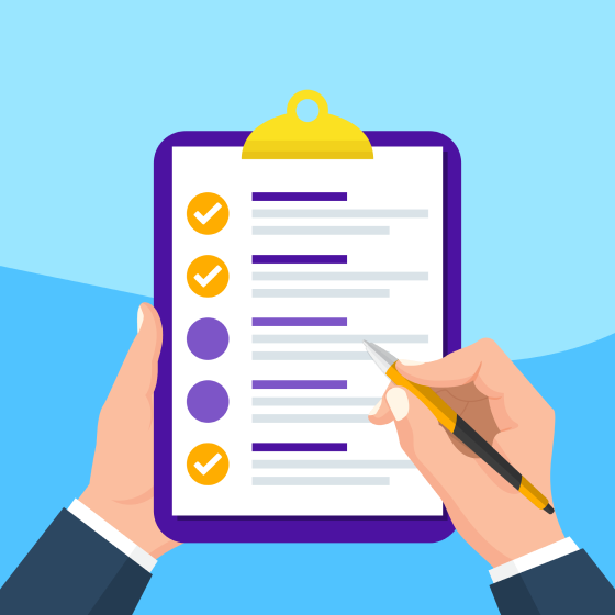  Illustration of financial professional selecting the funds for the financial solution they are building.