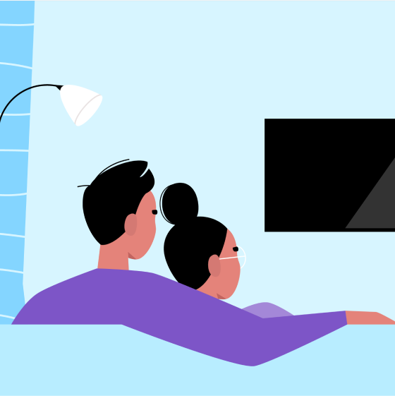 An illustration representing a client's objection to life insurance because they don't have children.