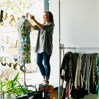clothing shop owner who could benefit from business continuation planning